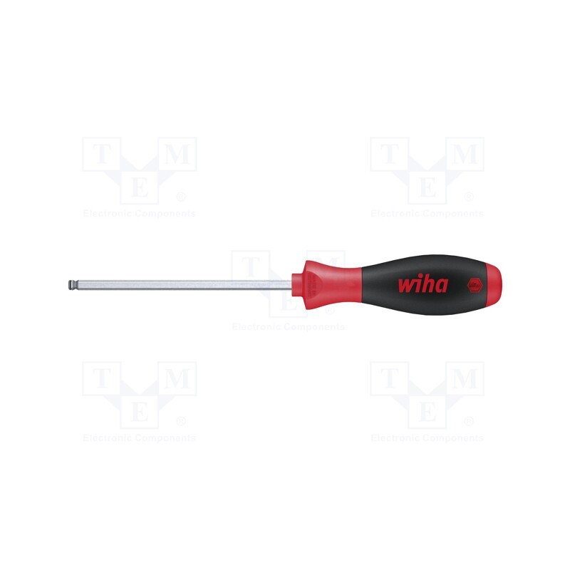 1 pcs x WIHA - 26083 - Screwdriver, hex key, HEX 6mm, MagicRing®, SoftFinish®