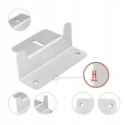 Mounting brackets for solar photovoltaic panels