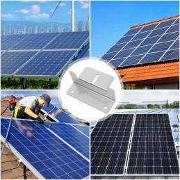 Mounting brackets for solar photovoltaic panels