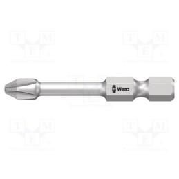 1 pcs x WERA - 5160916001 - Screwdriver bit, Phillips, PH2, Overall len: 50mm, Harpoon ACR®