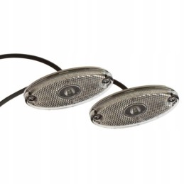 2x Aspoeck Flatpoint II LED marker lamp 0 5m