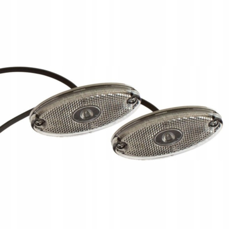 2x Aspoeck Flatpoint II LED marker lamp 0 5m