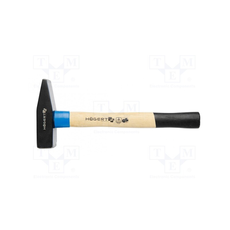 1 pcs x Hu00d6GERT TECHNIK - HT3B015 - Hammer, fitter type, 1.5kg, wood (ash)