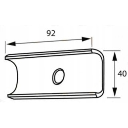 Top sliding slide Kaup 92x40 Linde Still