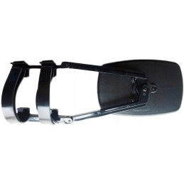 Universal, adjustable side towing mirror for caravans