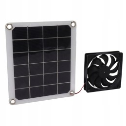 10w solar panel exhaust fan