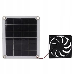 10w solar panel exhaust fan