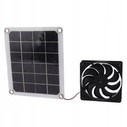 10w solar panel exhaust fan
