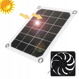 10w solar panel exhaust fan