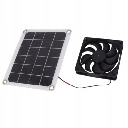 10w solar panel exhaust fan