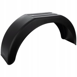 Single plastic fender for trailers, wheels 14