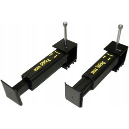 Light support leg for a 1000 kg camper