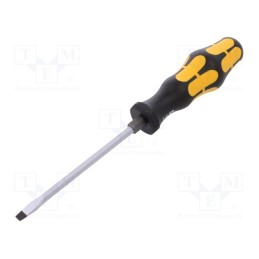 1 pcs x WERA - 5018300001 - Screwdriver, slot, for impact,assisted with a key, 4,5x0,8mm