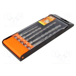 1 set x AVIT - AV08012 - Drill set, for concrete, steel, concrete, Kind of holder: SDS