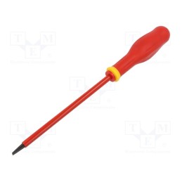 1 pcs x FACOM - AT5.5X150VE - Screwdriver, insulated, slot, 5,5x1,0mm, Blade length: 150mm