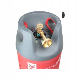 Nozzle for refueling LPG gas cylinder dish din