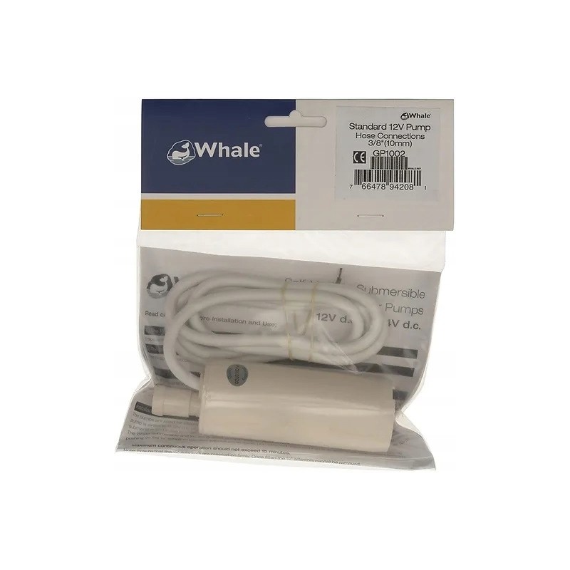 Branded submersible water pump 10l 12v whale pump for CE camper