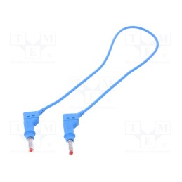 1 pcs x STu00c4UBLI - 66.9407-05023 - Connection cable, 32A, banana plug 4mm,both sides, Len: 0.5m