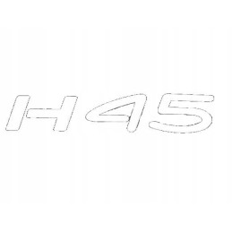 Sticker inscription h45 0009382258 linde