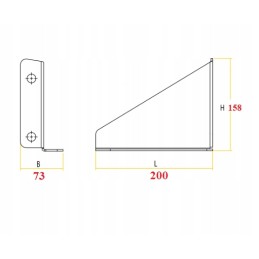 Brackets for mounting the 18l lokhen container