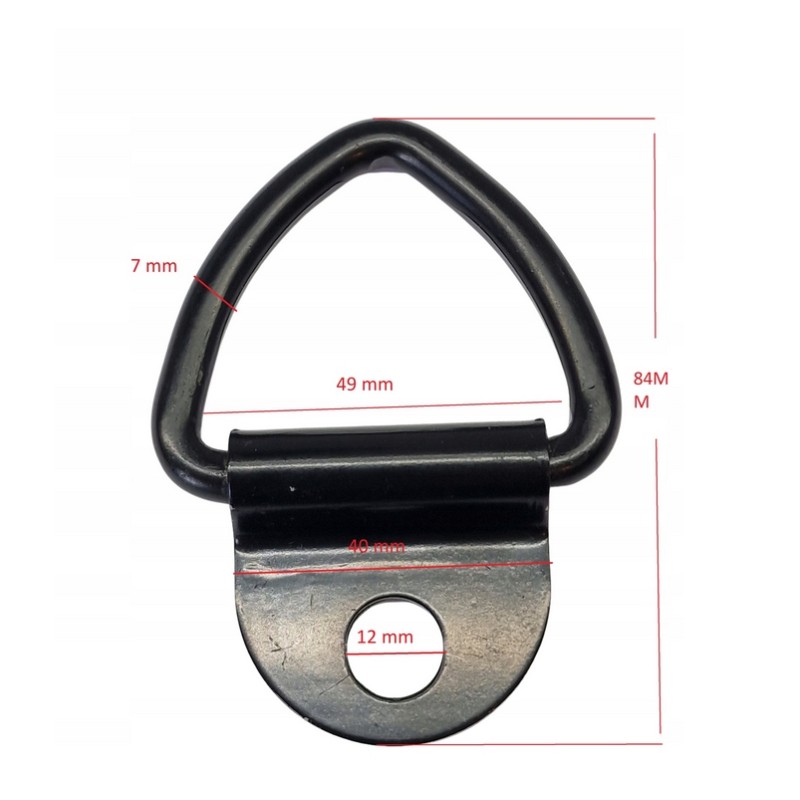 A holder for securing the load of goods, a hook, a hook, a securing strap for transport