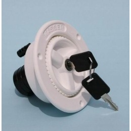 Water inlet 40mm short white fawo