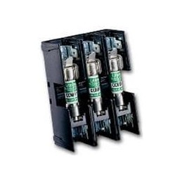 1 pcs : L60030C2PQ - Fuse Holder Blok 30A 600V 2 Pole Pressure Plate Cnct