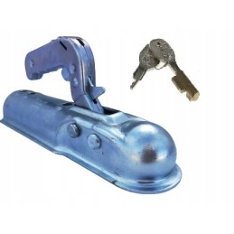 Hook in aluminum pipe diameter 60mm, 750kg security