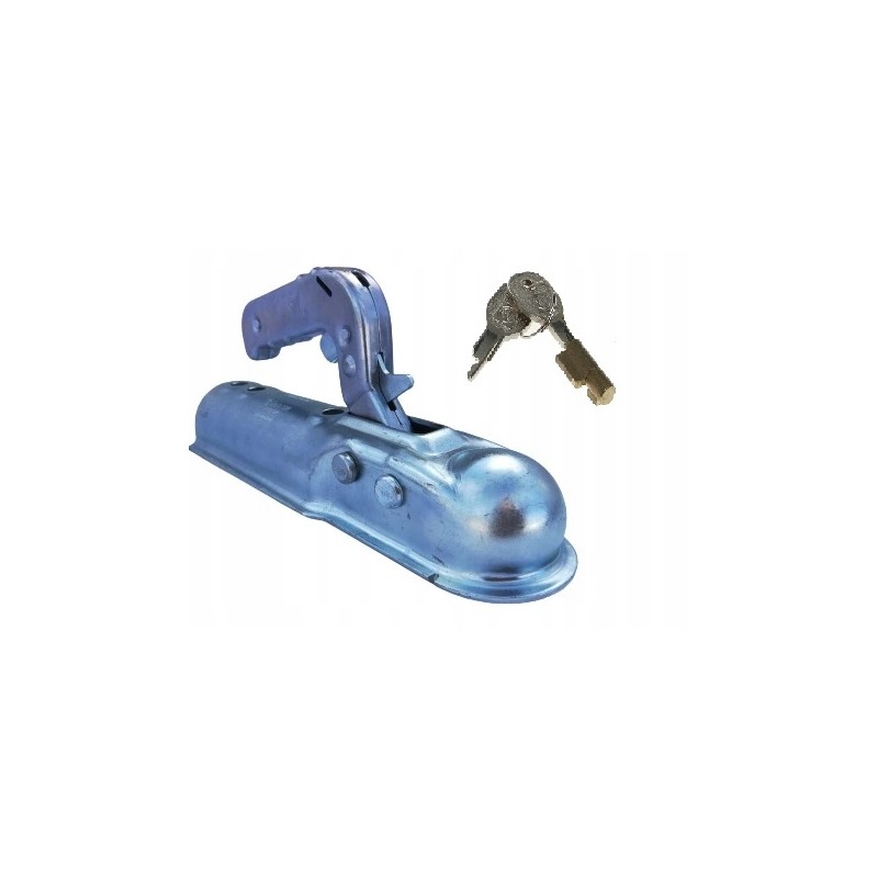 Hook in aluminum pipe diameter 60mm, 750kg security