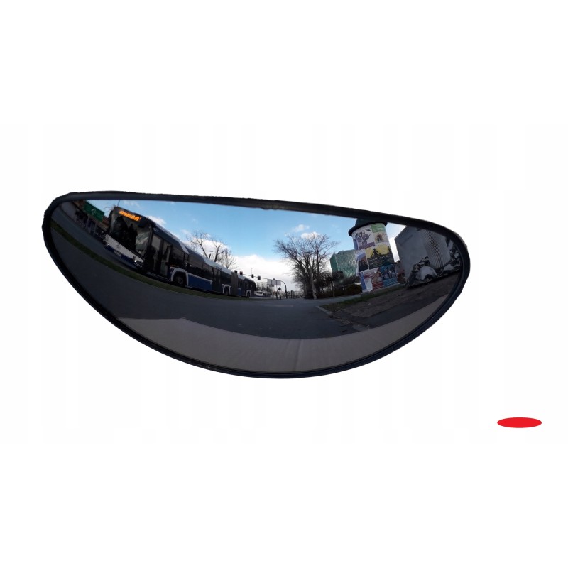 Panoramic mirror forklift