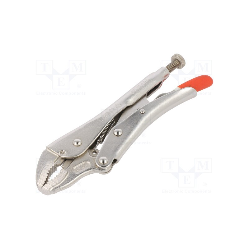 1 pcs x YATO - YT-2450 - Pliers, Morse's,locking, 180mm, molybdenum steel