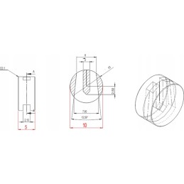 Notox plastic seals, not lead, 1000 pcs