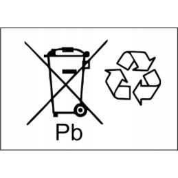 Notox plastic seals, not lead, 1000 pcs