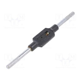 1 pcs x Vu00d6LKEL - 14010 - Tap wrench, steel, Grip capac: 1/16'-3/8',G 1/8',M1-M10, 176mm