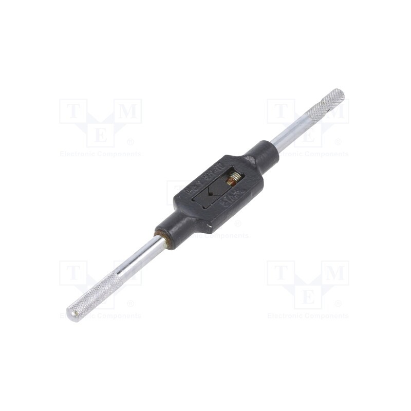 1 pcs x Vu00d6LKEL - 14010 - Tap wrench, steel, Grip capac: 1/16'-3/8',G 1/8',M1-M10, 176mm