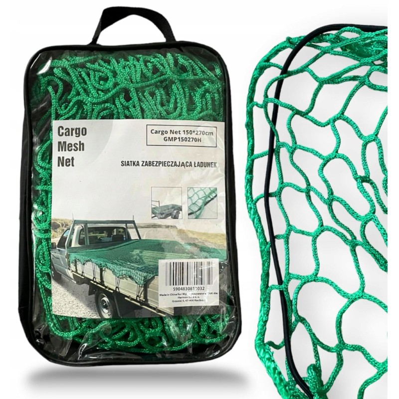 Cargo securing net for trailer 150x270cm