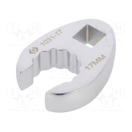 1 pcs x KING TONY - 1031-17R - Wrench, 12-angles,side,crowfoot,spanner,special, 17mm, L: 45.6mm
