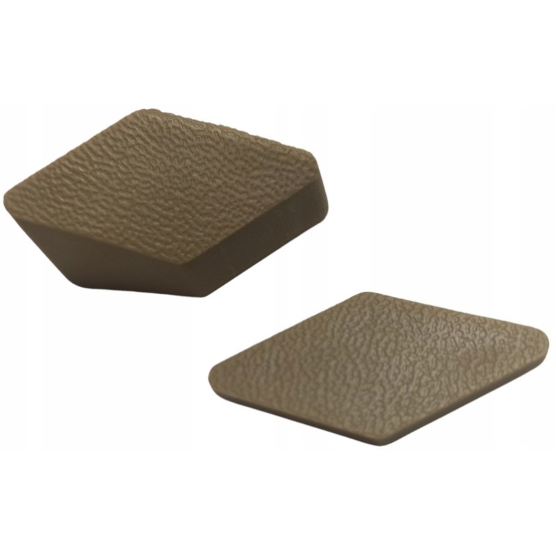 Screw cover for the inner handle of the entrance door of a Benimar camper