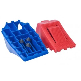 Trailer wheel chock stopper 3 5 t green