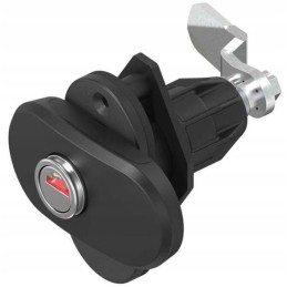 Cylinder container lock without locker indicator