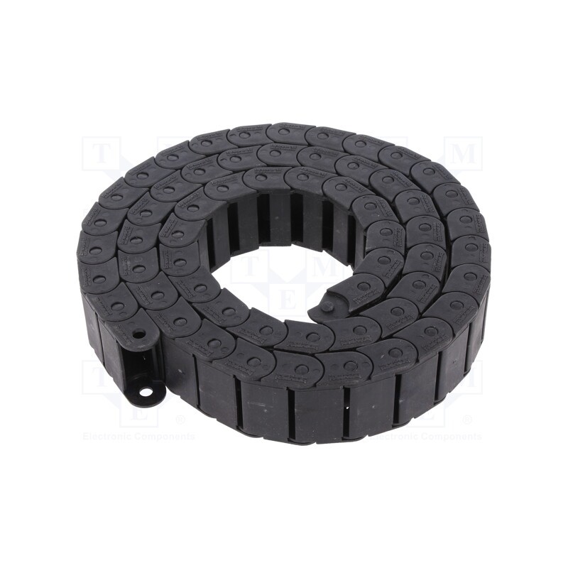 1 pcs x BREVETTI - SR20025040 - Cable chain, LIGHT, Bend.rad: 40mm, L: 1003mm, non-openable frames