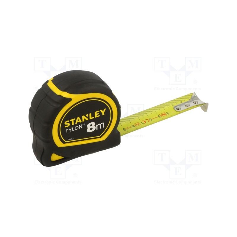 1 pcs x STANLEY - 1-30-657 - Measuring tape, L: 8m, Width: 25mm, Class: II