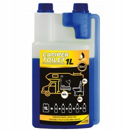 Fluid for the tourist toilet and gray water tank camper toilet 1l