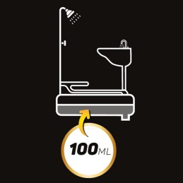 Fluid for the tourist toilet and gray water tank camper toilet 1l