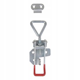 Hook side lock, long adjustable closure