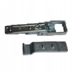 Reinforced side closure with flatbed clasp