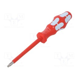 1 pcs x WERA - 5022765001 - Screwdriver, insulated, Torx®, TX25, Blade length: 100mm