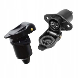 3 pin 12v trailer electrical socket