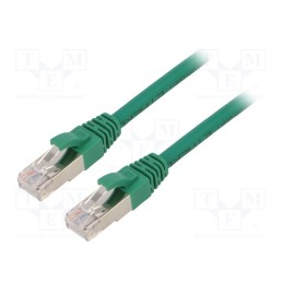 1 pcs x LAPP - 24441348 - Patch cord, ETHERLINE® Cat.6a,S/FTP, 6a, stranded, Cu, LSZH, green
