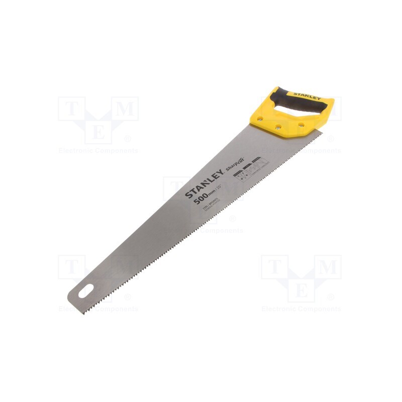 1 pcs x STANLEY - STHT20367-1 - Hacksaw, wood, 7teeth/inch, SHARPCUT™, 500mm